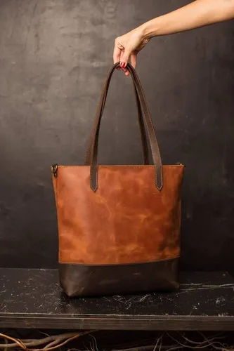 Carteras de cuero para damas sale