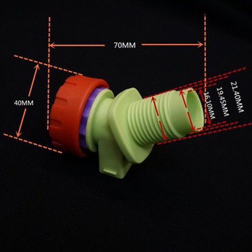 2x Adaptador Del Bote De Agua Para Acampar, Ir De