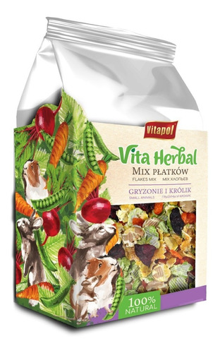 Imagen 1 de 1 de Vita Herbal Mix Vegetales 100g Vitapol