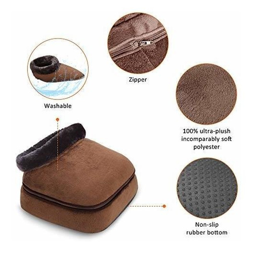Masajeador De Pies Con Calor - Snailax Shiatsu