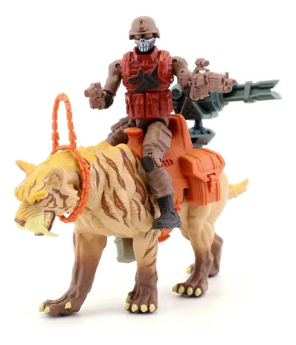 Domador De Dinosaurios Tigre Dientes Sable Adventure Force