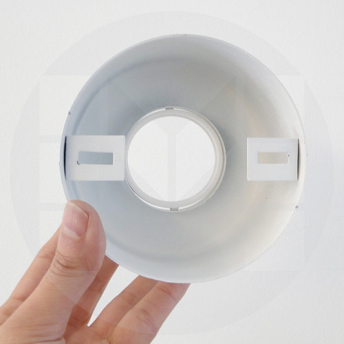 Imagen 5 de 10 de Spot Aplicar Monovolumen Alto Circular Con Dicro 7w