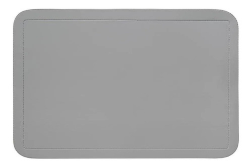Imagem 1 de 1 de Lugar Americano Pvc Color 28x44cm Copa&cia Cinza