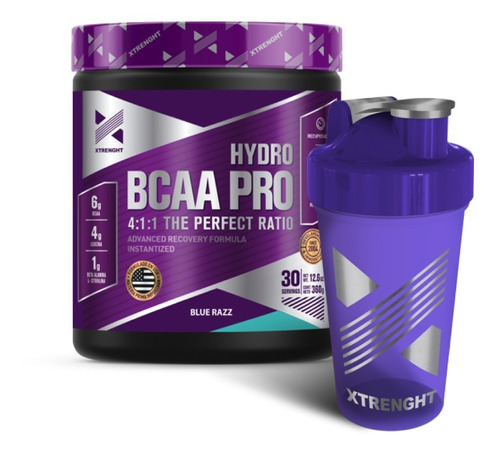 Hydro Bcaa Pro Xtrenght + Shaker 600cm3