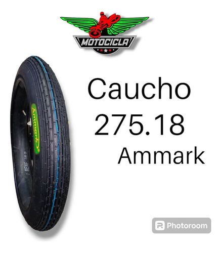 Caucho 275/18 Moto Ammark