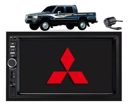 Central Multimidia Mitsubishi L200 94 95 96 97 98 99 Câmera