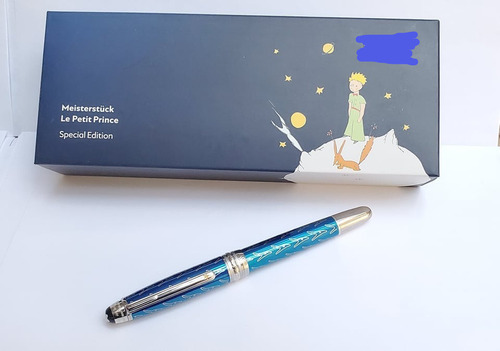 Pluma Monte Blanco Cuento El Principito Le Petit Principe Azul Negro