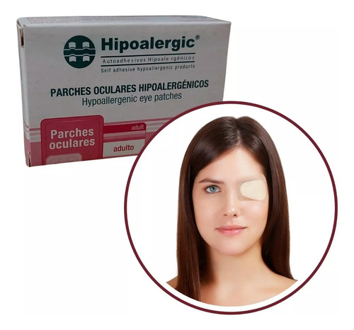 Parche Ocular Autoadhesivo Hipoalergic Caja X 20 Unidades