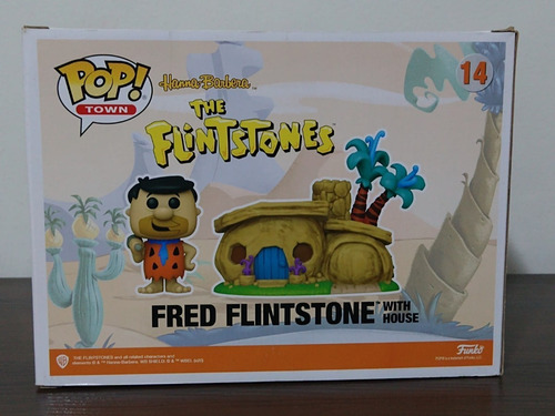 Funko Town Fred Flintstone - Flintstones Home Hanna Barbera