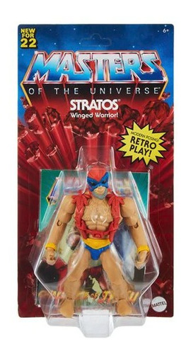 Master Of The Universe Figura Stratos Winged Warrior Mattel