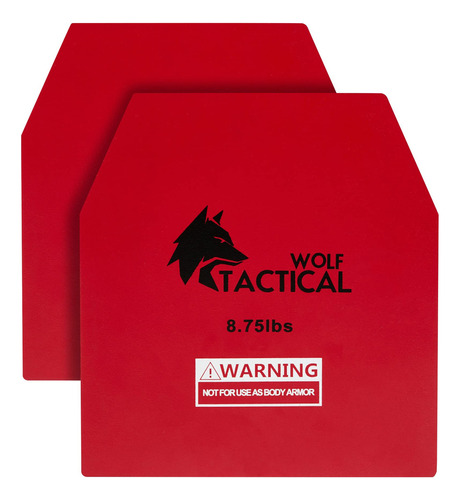 Wolf Tactical - Placas De Peso Para Chaleco, Pares De 5.75,.