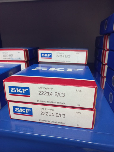 Rodamiento 22214 E/c3 Marca Skf 