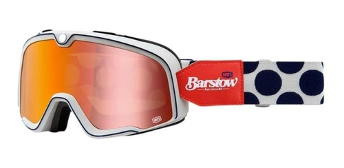 Goggles 100% Barstow Hayworth Mica Espejo Roja