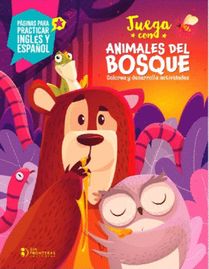 Libro Animales Del Bosque Bilingue