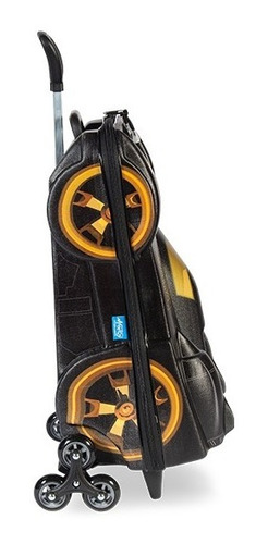 Imagem 6 de 10 de Mochilete The Batman Beware 3d Mochila Escolar + Lancheira
