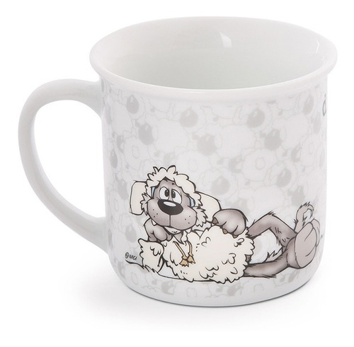 Taza Lobo Ulvy  400ml Porcelana.