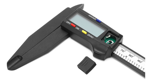 Pantalla Lcd Grande Digital Digital De Carbono Caliper Ruler