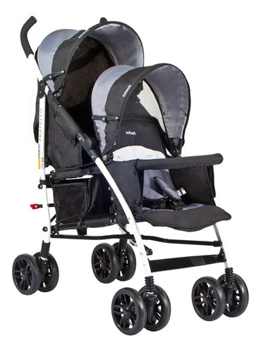 Coche Duo Fratello Countour Black Infanti