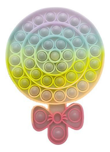 Pop It Brilha No Escuro Pirulito Fidget Toys Anti Stress