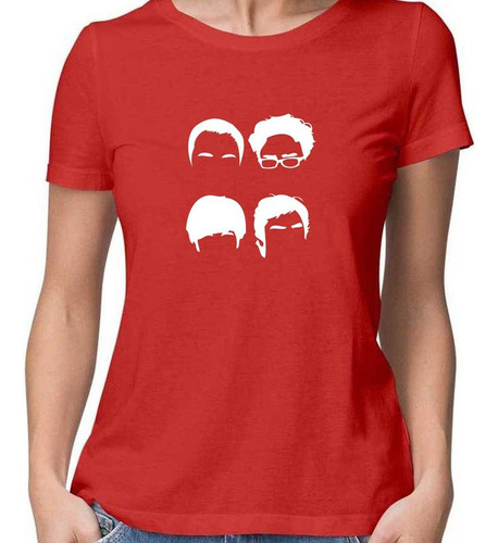 Remera Mujer The Big Bang Theory 100% Algodón Premium