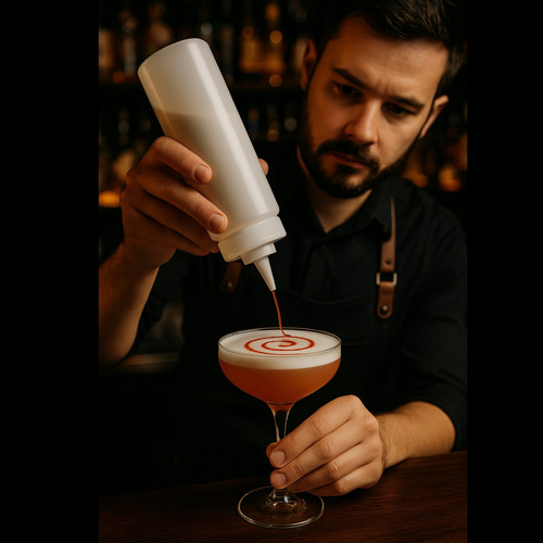 6 Botellas Cambro 473ml Chocolate Y Vinagretas
