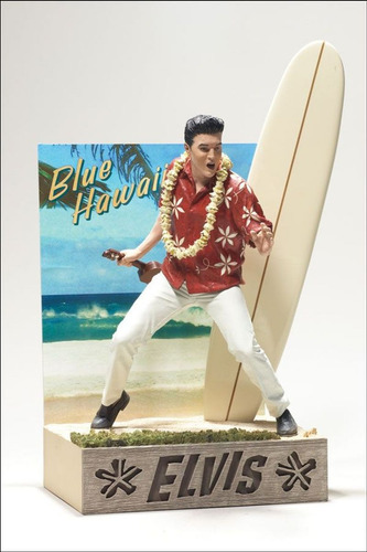 Caixa Bonecos Elvis Presley Mcfarlane Deluxe Action Figures (Usado)