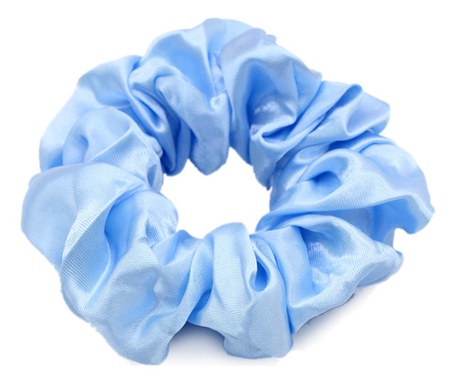 Ligas Para Cabello Scrunchies De Satén 40 Colores Y Bolsa De Almacenamiento