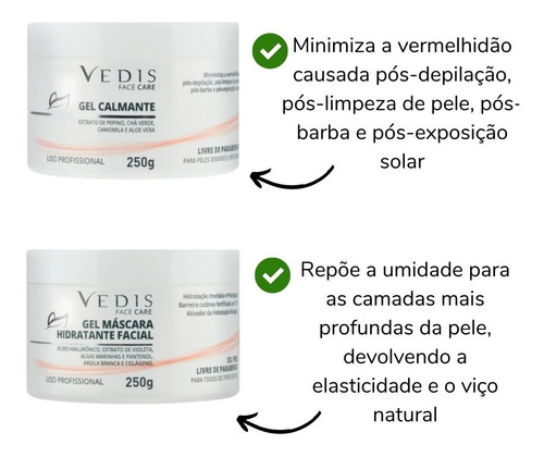 Imagem 5 de 9 de Kit Limpeza De Pele Completo Profissional Facial Vedis