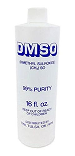 Dmso Concentrado Líquido 99% Puro 16 Onzas Líquidas