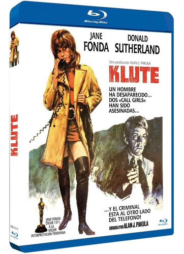 Blu-Ray Klute / El Pasado Me Condena