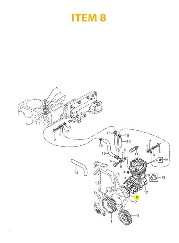 Anel Oring Compressor De Ar Knorr Motor Mwm Eletrônico X12