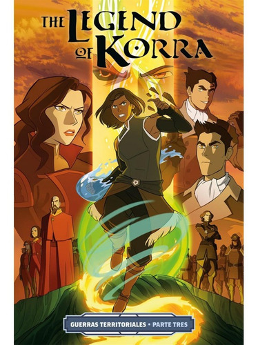 The Legend Of Korra Guerras Territoriales Vol. 3 - Avatar The Last Airbender (cómic) 