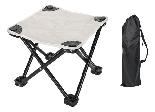 Taburete Plegable, Silla, Taburete Plegable Con Bolso