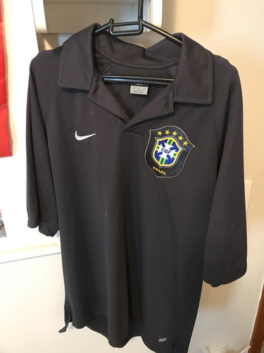 Camisa Time Futebol Nike Seleção Brasileira Comissão Técnica
