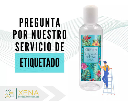 Botella Envase Plastico 100 Ml Tapa Disco 400 Pzs Mayoreo