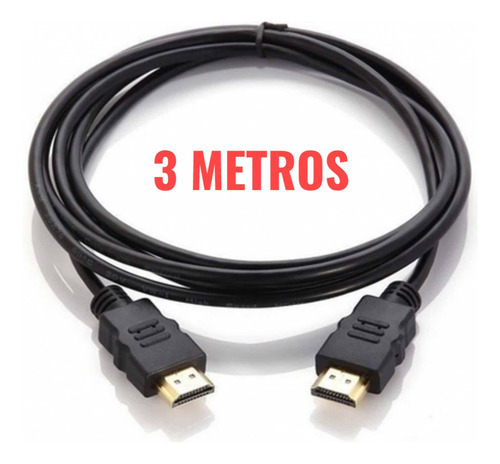 Cable Hdmi 3 Metros Unno Tekno