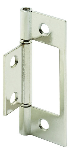 Bisagra Puerta Plegable Niquelada (2 Unidades)