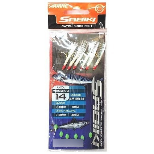 Señuelo Tipo Sabiki Numero 14 Ideal Anchoas Marine Sports !!