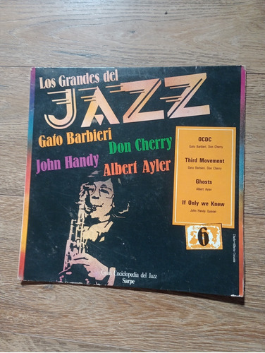 Gato Barbieri - Los Grandes Del Jazz Vol 6 - Vinilo España