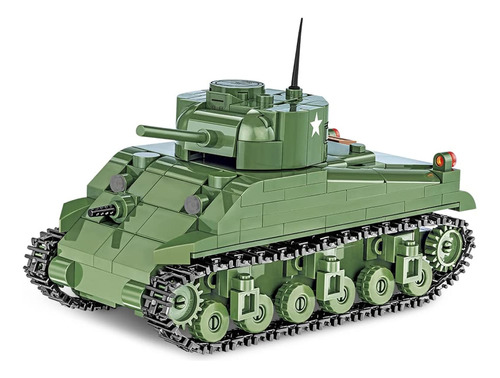 Cobi Historical Collection World War Ii Sherman M4a1 Tanque