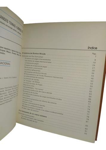 El Sistema Monetario Internacional De Biblioteca Salvat (Usado)