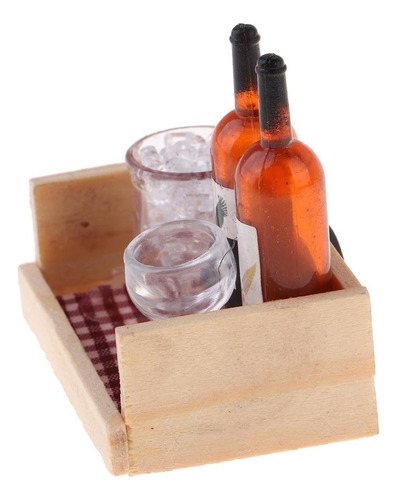 Botellas En Miniatura De Vino. Tipo D Tal Como Se Describe