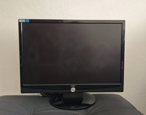 Monitor Marca Aoc Modelo Tft19w80ps De 17  Color Negro