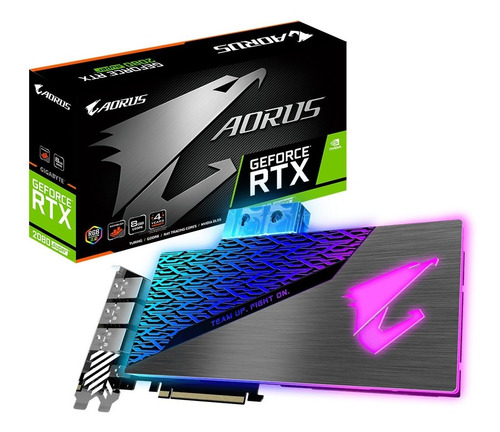 Placa Video Gigabyte Aorus Rtx 2080 Super Waterforce Cuotas