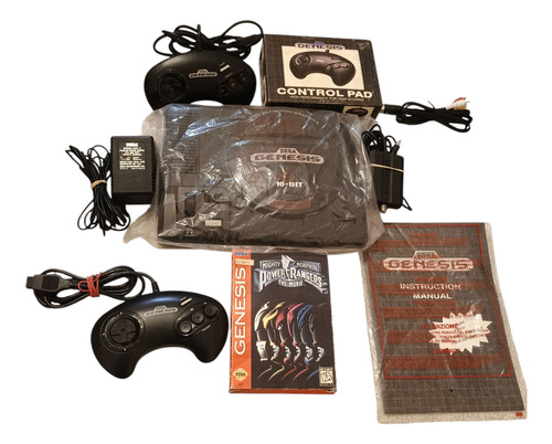 Consola Original Sega Génesis Model 1 Hdg Ntsc Importadaa Negro