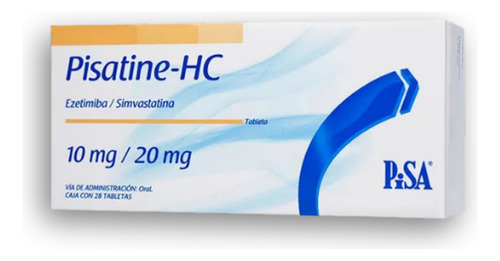 Pisatine Hc 10 Mg/20 Mg Tableta C28 Pack De 4