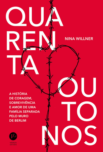 Quarenta outonos, de Willner, Nina. Editorial Verus Editora Ltda., capa mole em português, 2021