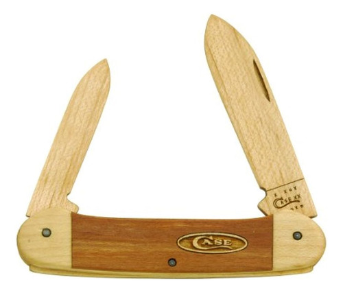 Kit De Cuchillo De Madera De Canoa