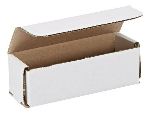Cajas De Cartón Corrugado Blancas , 6  X 2  X 2 ,