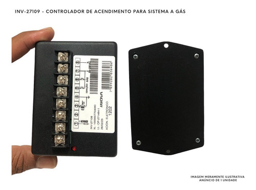 Controlador Sensor De Chama Para Sistema A Gás Inv-27109